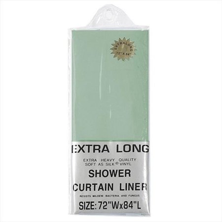 CARNATION HOME FASHIONS Carnation Home Fashions SC-84-42 72" x 84" Vinyl Shower Curtain Liner - Sage SC-84/42